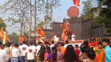 અંકલેશ્વર: મહારાષ્ટ્રિયન સેવા મંડળ દ્વારા છત્રપતિ શિવાજી મહારાજની જન્મ જયંતિની ઉજવણીના ભાગરૂપે ભવ્ય શોભાયાત્રા યોજાઈ