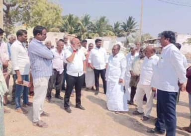 కళ్యాణదుర్గం: కదిరిదేవరపల్లి లో పర్యటించి, అభివృద్ధి పనులను పరిశీలించిన ఎమ్మెల్యే మేనల్లుడు, టీడీపీ సీనియర్ నాయకులు ధర్మతేజ