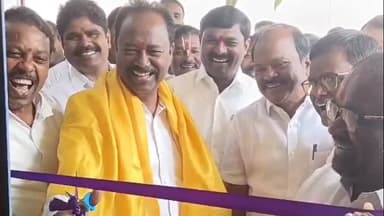 రేగొండ: చిన్న వ్యాపారాలు గ్రామాభివృద్ధికి బలమైన పునాదులు : ఎమ్మెల్యే గండ్ర సత్యనారాయణ రావు