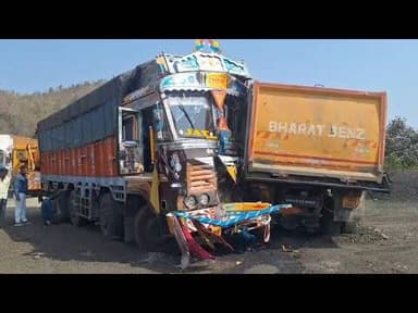 बिजासन घाटात भीषण अपघात, ब्रेकफेल ट्रकखाली २२ वर्षीय तरुणाचा मृत्यू