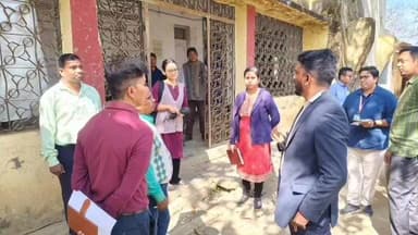 শান্তিরবাজার: শান্তিরবাজার মহকুমার এডিসি এলাকার বিদ্যালয়গুলি পরিদর্শন করেন দক্ষিন জেলার জেলা শাসক