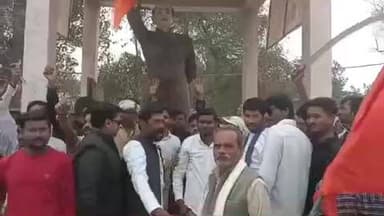 खागा: धाता में छत्रपति शिवाजी महराज की 396वीं जयंती मनाई गई, क्षेत्र में रथ यात्रा निकालकर किया भ्रमण