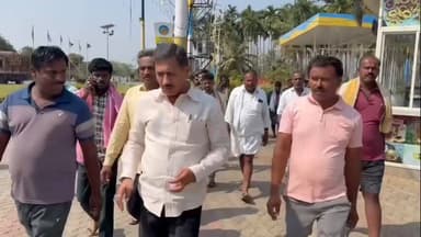 ಮಾಗಡಿ: ಮರೂರಿನ ರಾಗಿ ಖರೀದಿ ಕೇಂದ್ರದ ವೇಬ್ರಿಡ್ಜ್ ಕೇಂದ್ರಕ್ಕೆ ಶಾಸಕ ಬಾಲಕೃಷ್ಣ ಭೇಟಿ