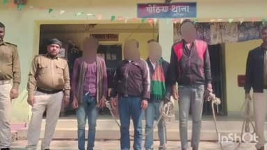 फलका: पोठिया में पुलिस ने नशे के विरुद्ध कार्रवाई में 4 शराबियों को किया गिरफ्तार