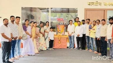 राजूरा: भाजपा जनसंपर्क कार्यालय,राजुरा येथे छत्रपती शिवाजी महाराज यांची जयंती साजरी