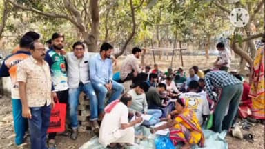 বাঁকুড়া ২: বাঁকুড়া দু'নম্বর ব্লক অফিস চত্বরে যুব সাথী ক্যাম্পে কেন্দ্র করে উপস্থিত তৃণমূল নেতৃত্ব