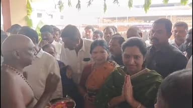 భూపాలపల్లి: కోటంచ శ్రీ లక్ష్మీనరసింహస్వామి వారిని దర్శించుకున్న వరంగల్ పార్లమెంట్ సభ్యురాలు కావ్య