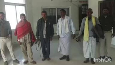 मोहिउद्दीननगर: पुलिस ने रामगामा एवं मदुदाबाद से 4 कोर्ट वारंटियों को गिरफ्तार कर न्यायिक हिरासत में भेजा