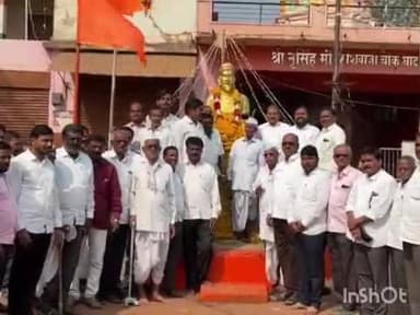 ಹುಮ್ನಾಬಾದ್: ಘಾಟಬೋರಳದಲ್ಲಿ ಛತ್ರಪತಿ ಶಿವಾಜಿ ಮಹಾರಾಜರ ಜಯಂತಿ