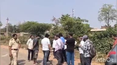 वाळवा: वाळव्यात नकाशाप्रमाणे रस्ता करा अन्यथा आंदोलन करण्याचा ग्रामस्थांना PWD प्रशासनाला इशारा