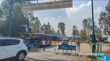 ಗುಂಡ್ಲುಪೇಟೆ: ಬಂಡೀಪುರದಲ್ಲಿ ವನ್ಯಜೀವಿ ಸಫಾರಿ- ಪೊಲೀಸ್ ಇಲಾಖೆಯಿಂದ ಭಾರೀ ಭದ್ರತೆ, ಆವರಣವೆಲ್ಲಾ ಖಾಕಿಮಯ