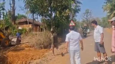 ತೀರ್ಥಹಳ್ಳಿ: ಬೀಸು ಗ್ರಾಮದಲ್ಲಿ ನಡೆಯುತ್ತಿದ್ದ ಒತ್ತುವರೆ ತಡೆದ ಶಾಸಕ ಆರಗ ಜ್ಞಾನೇಂದ್ರ