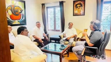 ಶಿಗ್ಗಾಂವ: ಬೆಂಗಳೂರಿನಲ್ಲಿ ಶಿಕ್ಷಣ ಸಚಿವ ಮಧು ಬಂಗಾರಪ್ಪ ಭೇಟಿ ಮಾಡಿದ ಶಿಗ್ಗಾವಿ ಶಾಸಕ ಯಾಸೀರಖಾನ್ ಪಠಾಣ್; ಕ್ಷೇತ್ರದಲ್ಲಿ ಶೈಕ್ಷಣಿಕ ವಿಷಯ ಬಗ್ಗೆ ಚರ್ಚೆ