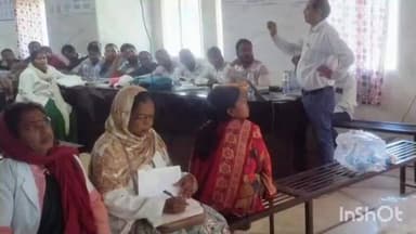 जनकपुर सामुदायिक स्वास्थ्य केंद्र में मलेरिया और टीबी उन्मूलन के लिए दो दिवसीय विशेष प्रशिक्षण