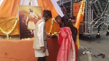 शुजालपुर: शुजालपुर के अकोदिया नाके पर वीर शिवाजी महाराज जयंती मनाई गई