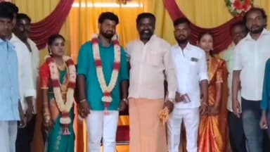 ஆலங்குடி: காயாம்பட்டியில் வீர முத்தரையர் சங்கம் மற்றும் தேசிய பாட்டாளி கட்சியின் ஒன்றிய தலைவர் இல்ல சுப நிகழ்வில் பங்கேற்ற நிறுவன தலைவர் கருப்பையா முத்தரையர்