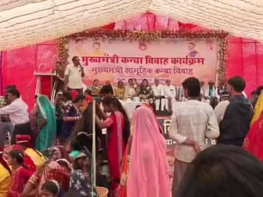 विजयराघवगढ़: विजयराघवगढ़ जनपद पंचायत में मुख्यमंत्री सामूहिक कन्या विवाह कार्यक्रम में 51 जोड़ों का विवाह संपन्न