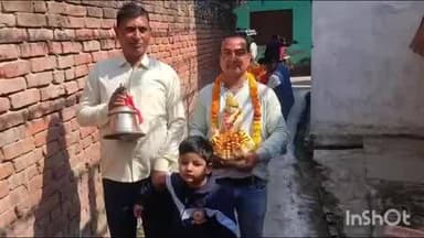 मीरगंज: मीरगंज कस्बा में स्थित प्राचीन फूटेश्रर महादेव मंदिर में प्राण प्रतिष्ठा संपन्न