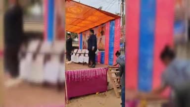 করবুক: 43 করবুক বিশাল জনসভায় মঞ্চে মন্ত্রী বিকাশ দেব্ববর্মা, বিপিন দেব্ববর্মা সাধারণ সম্পাদক এবং প্রাক্তন সাংসদ রেবতি ত্রিপুরা