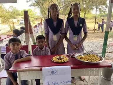 જેસર: શ્રી ફાચરા પ્રાથમિક શાળામાં ભવ્ય ‘આનંદ મેળા’નું આયોજન કરાયું હતું .