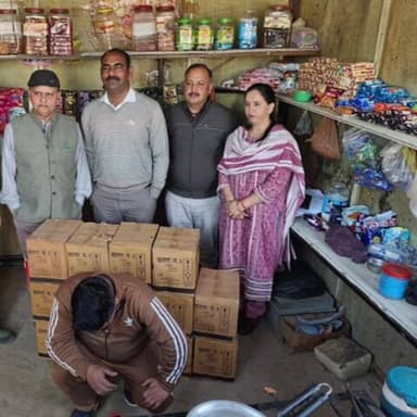 बद्दी: अभीपुर में ढाबे से 14 पेटियां देसी शराब की बरामद