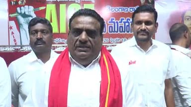 నిజామాబాద్ సౌత్: సమస్యల పరిష్కారమే ఏజెండాగా AISF అలుపెరుగని పోరాటం చేస్తుంది: నగరంలో CPI రాష్ట్ర సహాయ కార్యదర్శి శ్రీనివాసరావు