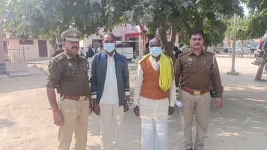 अतरौली: थाना दादों पुलिस ने दो वारंटी अभियुक्तों को गिरफ्तार कर जेल भेजा