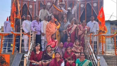 भानुप्रतापपुर: भानूप्रतापपुर में छत्रपति शिवाजी महाराज जयंती समारोह में शामिल हुईं विधायक सावित्री मंडावी