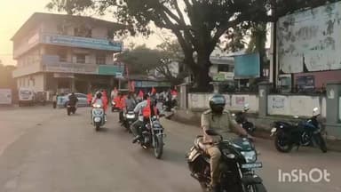 ಹಾನಗಲ್: ಪಟ್ಟಣದಲ್ಲಿ ನಡೆದ ಹಿಂದೂ ಕಾರ್ಯಕರ್ತರಿಂದ ಬೈಕ್ ರ್ಯಾಲಿ
