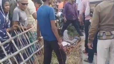 दगौरा: डगरूआ में भीषण सड़क हादसे में बाइक सवार एक युवक की मौत, दूसरा गंभीर रूप से घायल