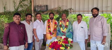 గద్వాల్: వడ్డేపల్లి శ్రీనివాసులు ను , మున్సిపల్ చైర్మన్ కు ఘన సన్మానం నిర్వహించిన నాయకులు