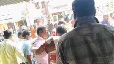 ಶಿಡ್ಲಘಟ್ಟ: ಶಿಡ್ಲಘಟ್ಟ ತಾಲ್ಲೂಕಿನ ಗಂಜಿಗುಂಟೆ ಗ್ರಾಮದಲ್ಲಿ ಗಲಾಟೆ