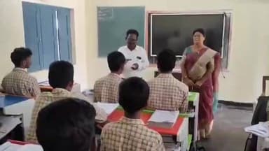 విద్యార్థులు ఒత్తిడి లేకుండా పరీక్ష రాయండి: విద్యాశాఖ అధికారి తలుపులు