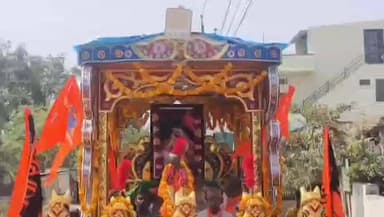 గిద్దలూరు: కంభం పట్టణంలో చత్రపతి శివాజీ మహారాజ్ జయంతి వేడుకలు, ఈ సందర్భంగా భారీ ర్యాలీ నిర్వహించడం ప్రజలు