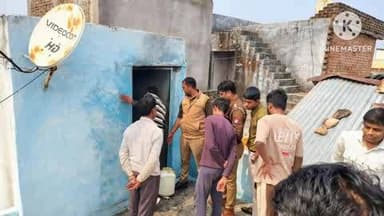 पाली: पाली थाने में तैनात कांस्टेबल ने जान पर खेलकर कस्बे के मुख्य बाजार में लगी आग को बुझाया