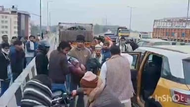 हरिद्वार-देहरादून दून राजमार्ग पर मोतीचूर फ्लाईओवर पर हुआ हादसा