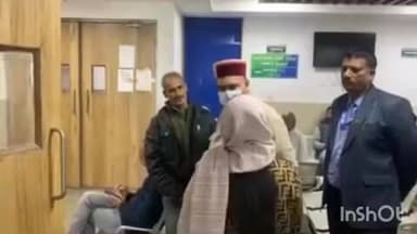 बड़सर: बड़सर के विधायक इंद्रदत्त लखनपाल ने एम्स अस्पताल बिलासपुर में मरीजों का कुशलक्षेम जाना