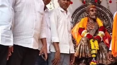 श्रीगोंदा: श्रीगोंदा तालुक्यातील घारगाव मध्ये शिवजयंती सोहळा उत्साहात साजरा