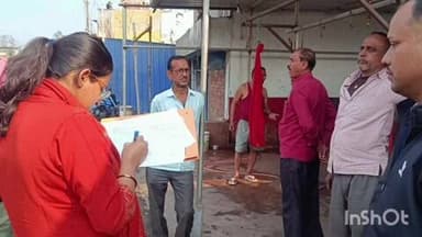 दुलमी: खाद्य सुरक्षा विभाग ने मीट और चिकन की दुकानों की सघन जांच की, कई दुकानों पर जुर्माना और नोटिस जारी