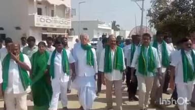 వంగూర్: మట్టి పరీక్ష పంటల అభివృద్ధికి తొలి అడుగు : వంగూరులో రాష్ట్ర రైతు సంక్షేమ కమిషన్ చైర్మన్ కోదండరామిరెడ్డి