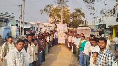 కోడుమూరు: కోడుమూరులో ఘనంగా చత్రపతి శివాజీ జయంతి వేడుకలు