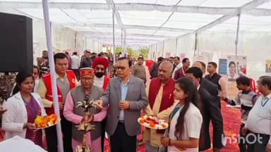 तुलसीपुर: थारू विकास परियोजना बिशनपुर विश्राम में विशाल मेगा हेल्थ कैंप का आयोजन, 676 मरीजों का हुआ उपचार