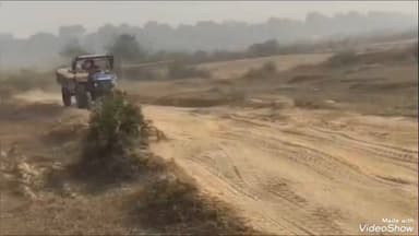 मधुपुर: मधुपुर थाना क्षेत्र में विभिन्न नदी घाटों से अवैध बालू ज़ब्त