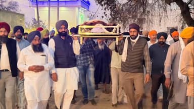 ਤਰਨਤਾਰਨ: ਸਰਪੰਚ ਦੇ ਅੰਤਿਮ ਸੰਸਕਾਰ ’ਤੇ ਕੈਬਨਿਟ ਮੰਤਰੀ ਲਾਲਜੀਤ ਭੁੱਲਰ ਦੀ ਹਾਜ਼ਰੀ, ਦੋਸ਼ੀਆਂ ਨੂੰ ਸਖ਼ਤ ਸਜ਼ਾ ਦੀ ਚੇਤਾਵਨੀ