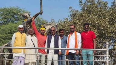 गोह: प्रखंड मुख्यालय स्थित शिवाजी पार्क में छत्रपति शिवाजी महाराज की जयंती मनाई गई