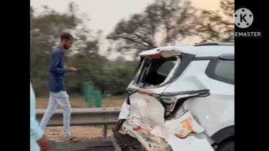 મહેમદાવાદ: નડિયાદ નજીક એક્સપ્રેસ હાઇવે પર અકસ્માત