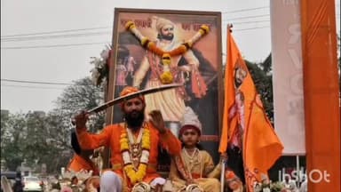 જલાલપોર: માં આશાપુરી મંદિર થી વિઠ્ઠલ મંદિર સુધી છત્રપતિ શિવાજી મહારાજ ની જન્મ જયંતી નિમિત્તે શોભાયાત્રા નીકળી