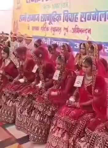 अलवर: अग्रसेन चौराहे के पास प्याज मंडी में सैनी समाज का सामूहिक विवाह सम्मेलन, 16 जोड़ो का पाणिग्रहण संस्कार संपन्न