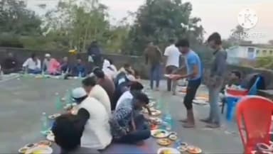 कस्बा: कस्बा प्रखंड में पहले रोजा पर आयोजित हुई इफ्तार पार्टी