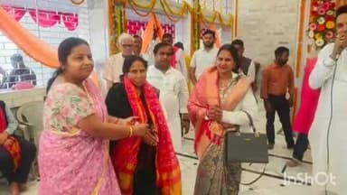 नानपारा: नानपारा में श्याम प्रभु मंदिर में दुर्गा मैया की मूर्ति की स्थापना के बाद भक्त कर सकेंगे दर्शन